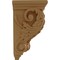 Ekena Millwork 3 1/2"W x 4"D x 7"H Small Acanthus Wood Corbel, Maple CORW03X04X07ACMA - alternate 2